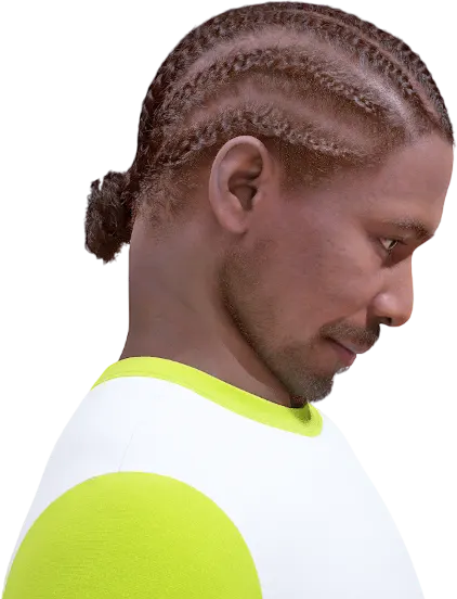 Man performing the chin tuck, one of the best stiff neck stretches for correcting posture and easing tech-neck strain